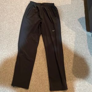Nike Dri-Fit Grey Running SweatPants with zipper pockets